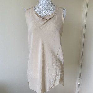 3.1 Phillip Lim cowl neck tan tank top